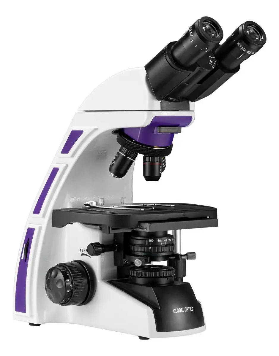 Microscópio Binocular - Ótica Finita Acromática 1600x Top 10