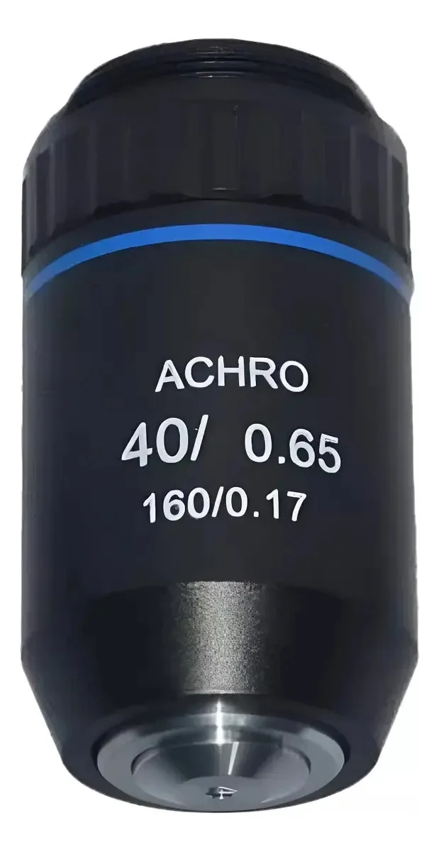 Objetiva 40x Acromática para Microscópio