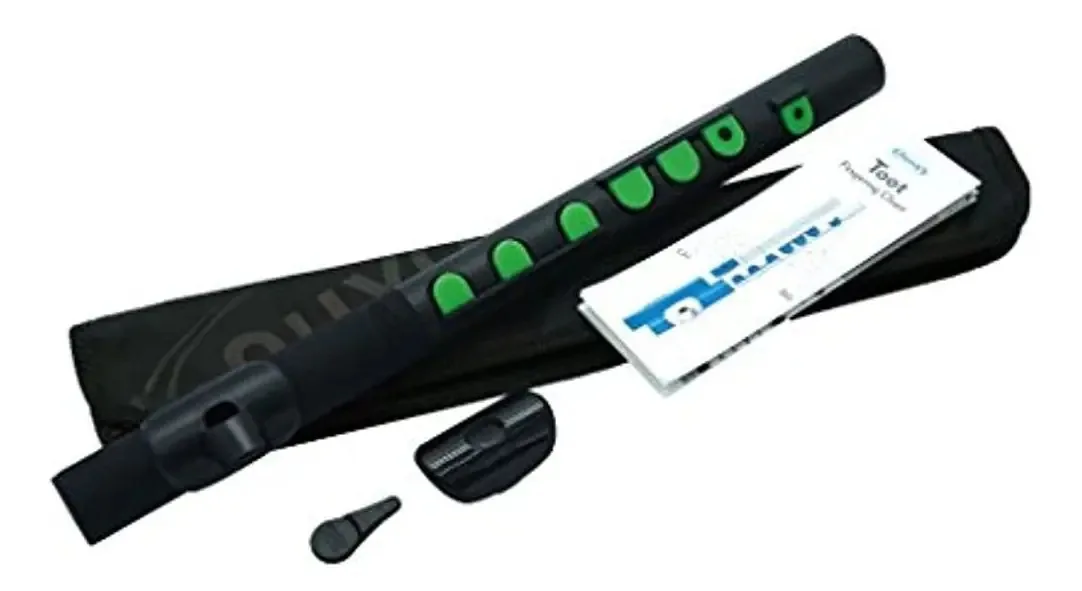 Flauta Nuvo N430TBGN - Cor: Preto/Verde}
