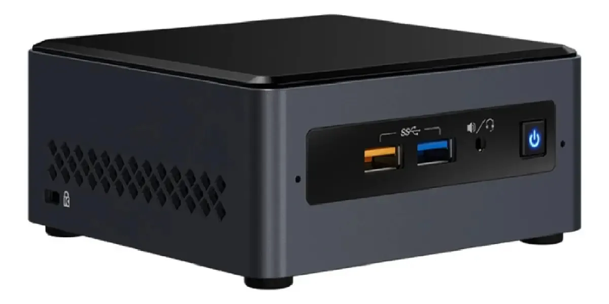 Intel Nuc Nuc7pjyhn Sistema Barebone - Mini Pc Pentium Silver J5005