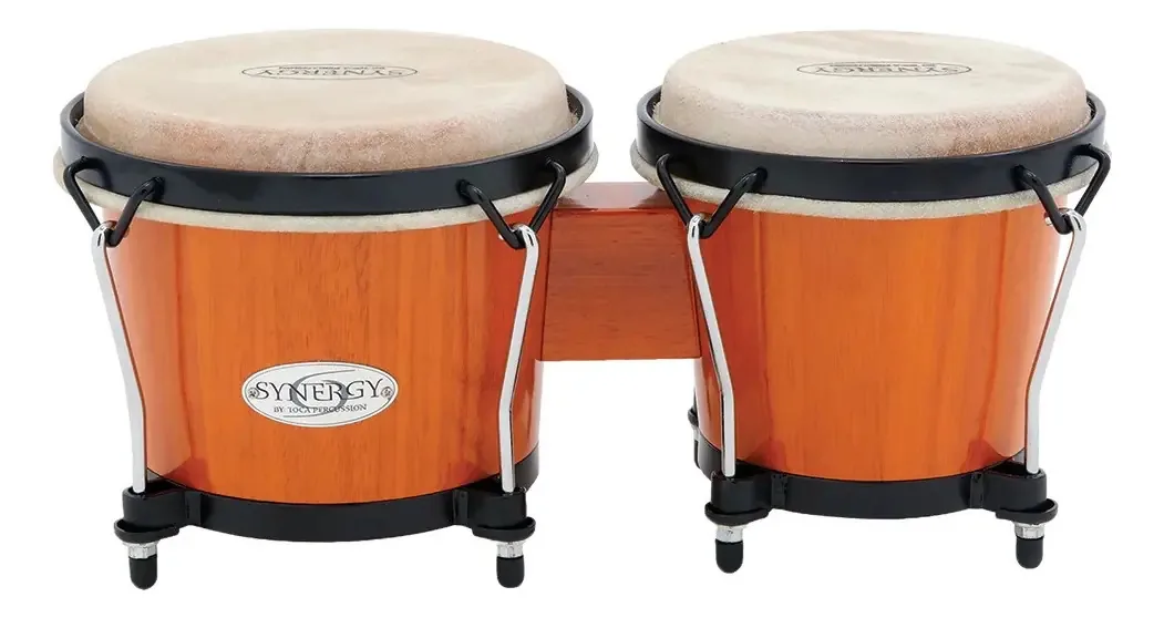 Bongo Toca 2100amb Synergy 6 + 6 3/4 Madeira âmbar cor marrom claro