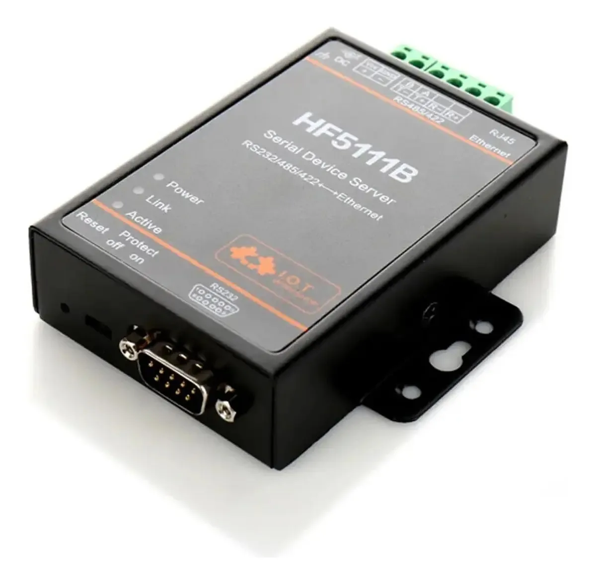 Dispositivo de servidor da série Domojt HF5111b RS232/RS485/RS422 para módulo conversor Ethernet Dtu