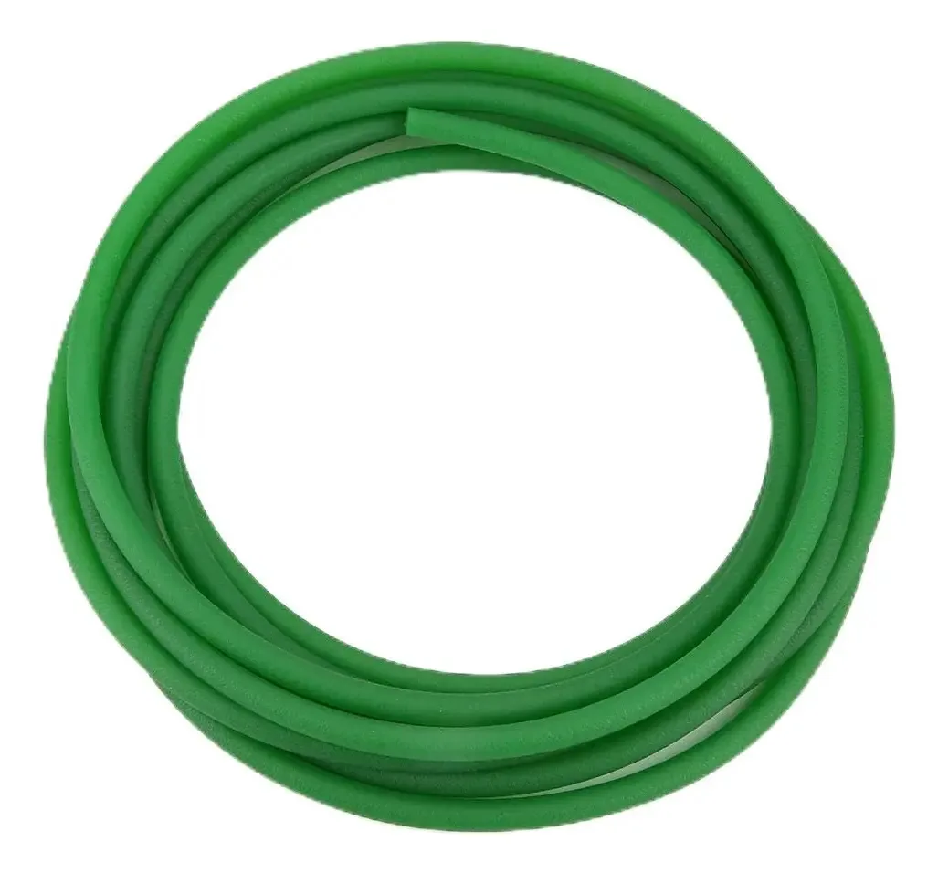Correias redondas de uretano para transmissão verde