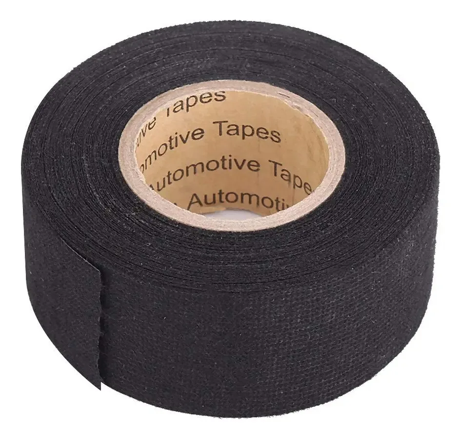 Fita automotiva multiuso, fita autoadesiva de fiação automotiva, chicote de fiação automotivo antirruído, acessórios automotivos (9 mm* 15 m)