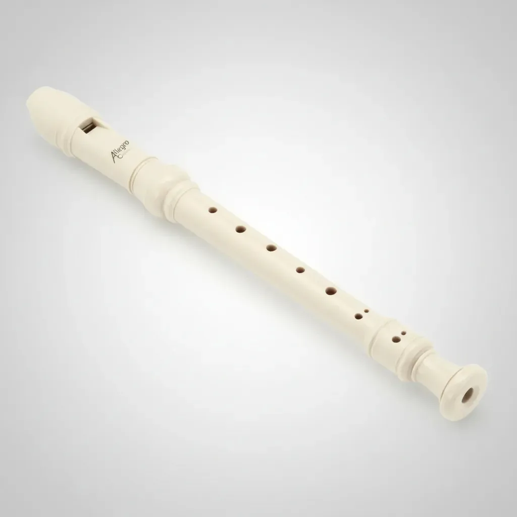 Flauta de dedo Soprano branca Allegro All2b