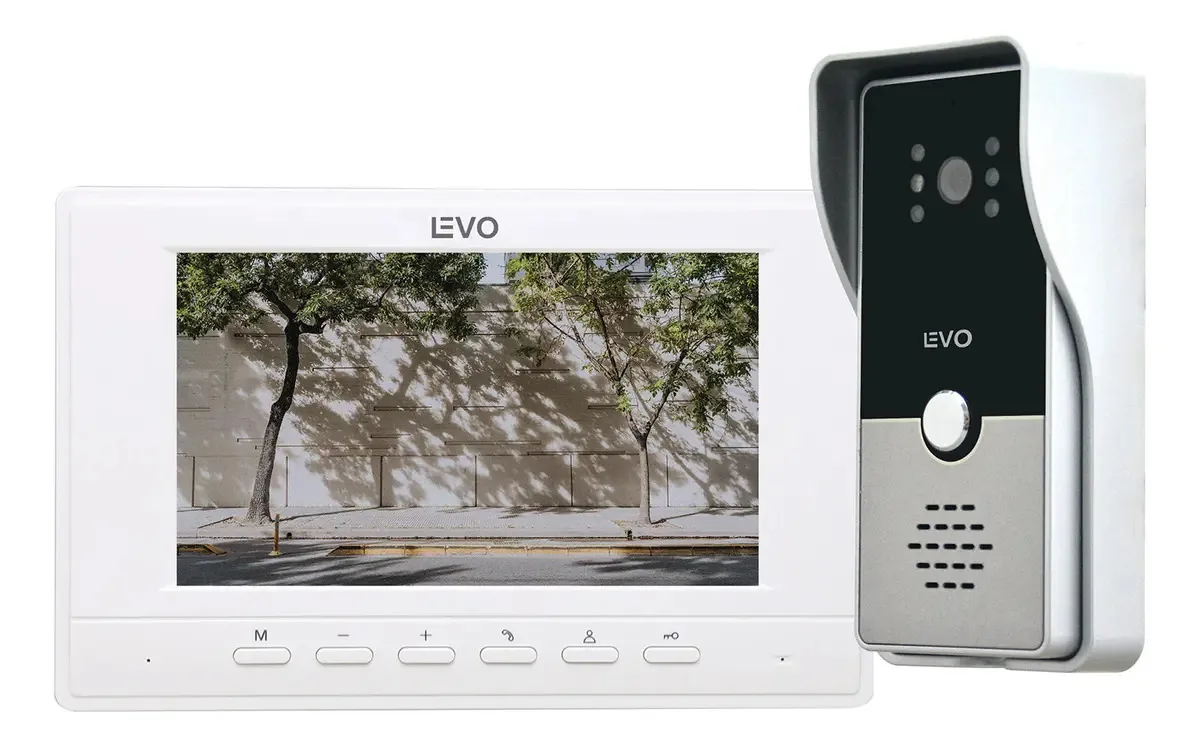 Campainha de vídeo Levo Monitor Intercom