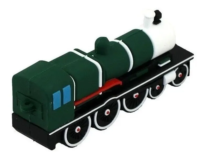 Pen Drive/Figuras/Trens em forma de trem verde