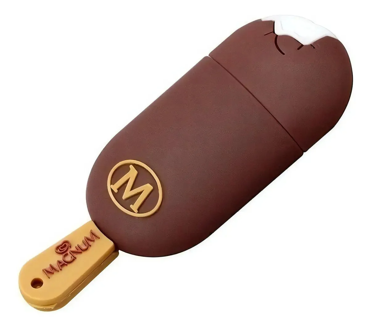 Pen drive de 32Gb em forma de palito de doce gelado