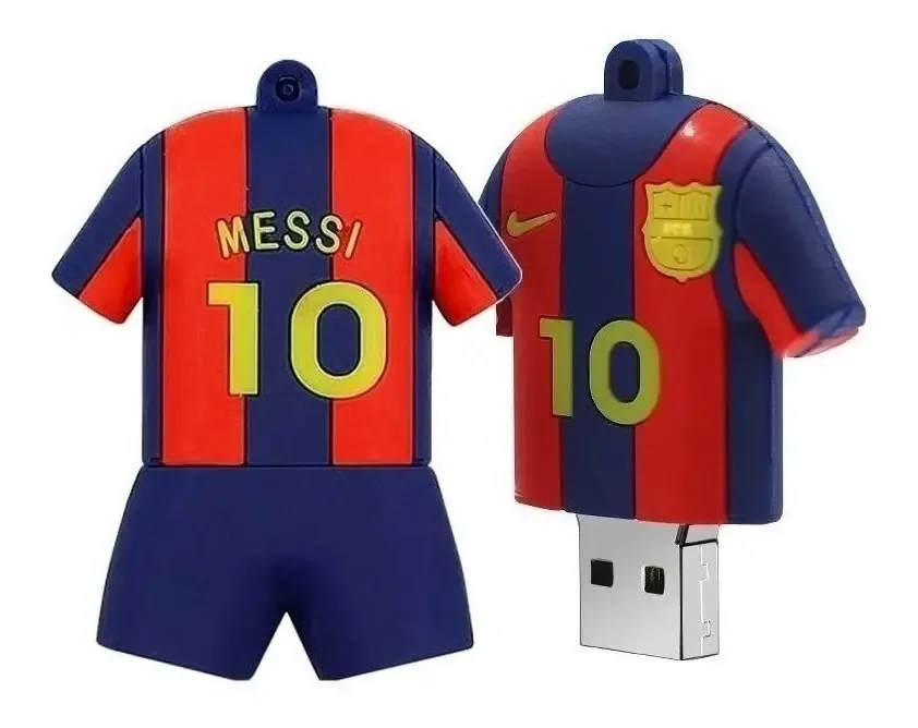 Pen Drive 32 Gb Animados Figuras Barcelona Messi
