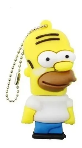 Pen Drive/Figuras/Personagens em Forma de Homer Simpson