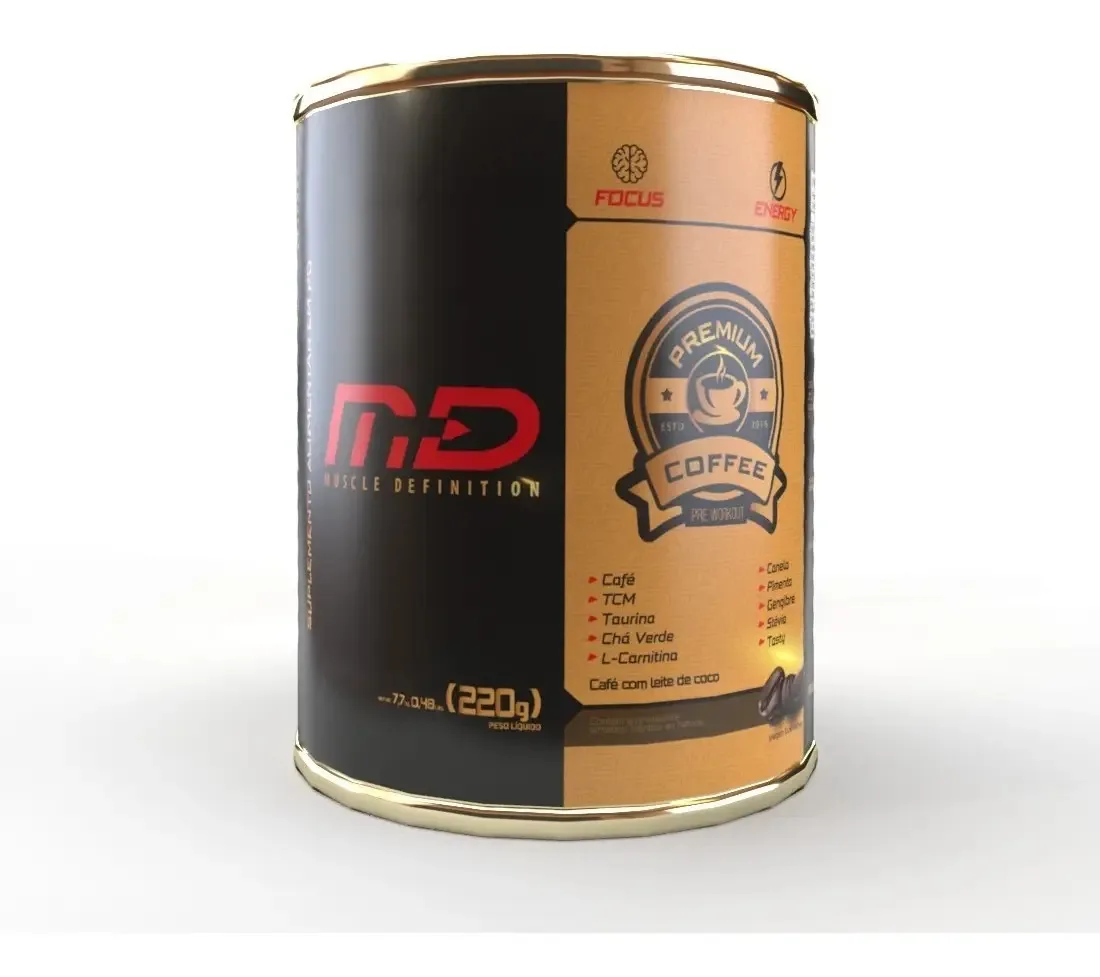 Café Premium Coffee 220g - Muscle Definition - Super Café