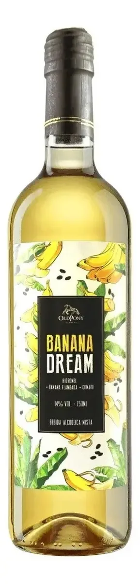 Hidromel Doce Banana Dream Oldy Pony 750ml