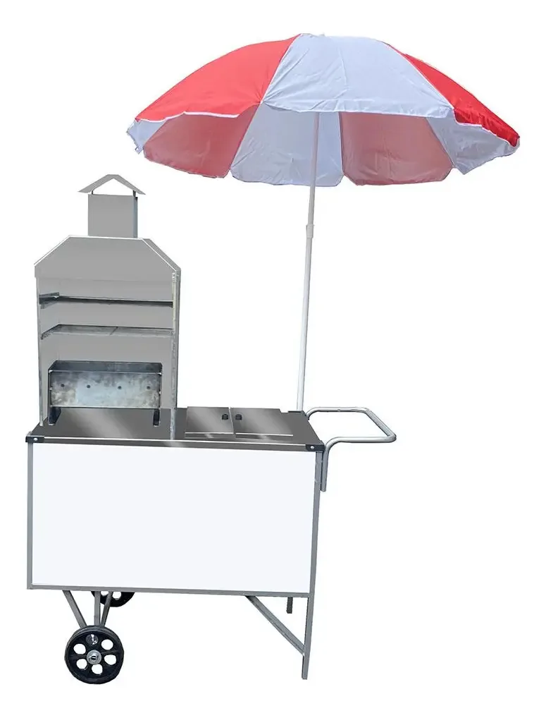Carrinho De Cachorro Quente E Churrasco Econômico Cefaz