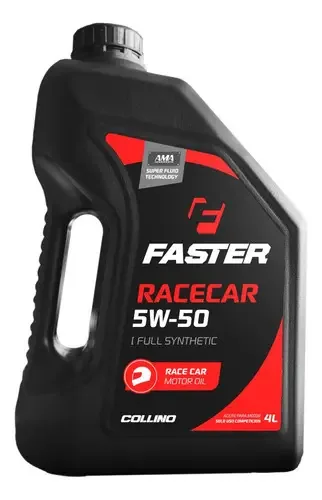 Óleo de motor sintético Faster Racecar 5w50 Collino