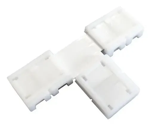 Fitas LED monocromáticas Smd3528-2835 com conector T bipolar X1