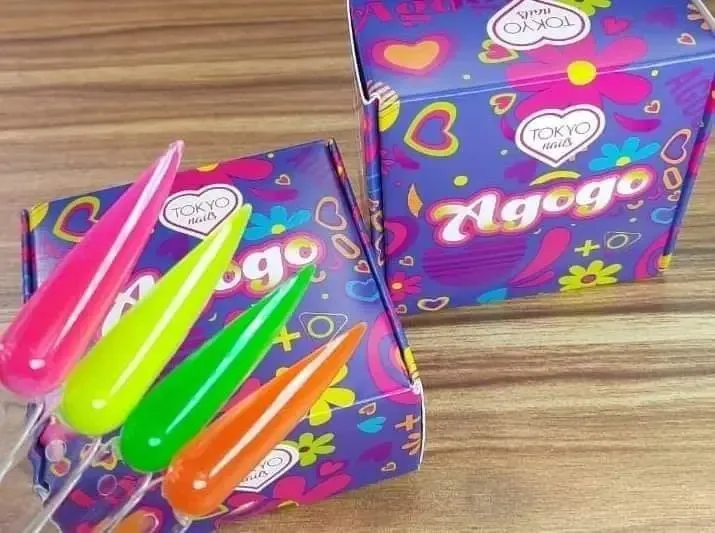 Coleção de acrílico Agogo Tokio De Wapizima 4 unidades