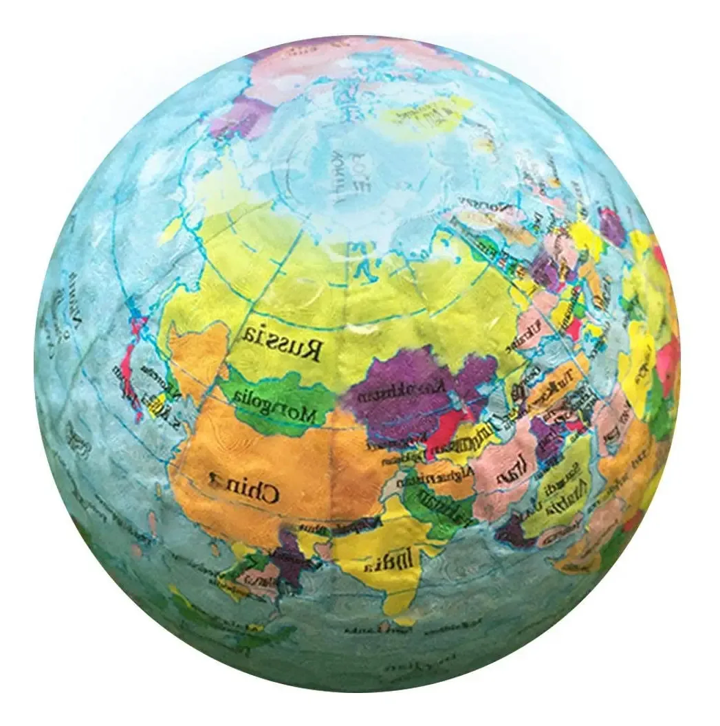 Bola de Golfe Earth | Bola de Golfe Colorida, Bola de Golfe para Homens e Mulheres, Bola de Golfe com Mapa Global para Mulheres e Homens, Bolas de Golfe Personalizadas Coloridas, Acessórios de Golfe