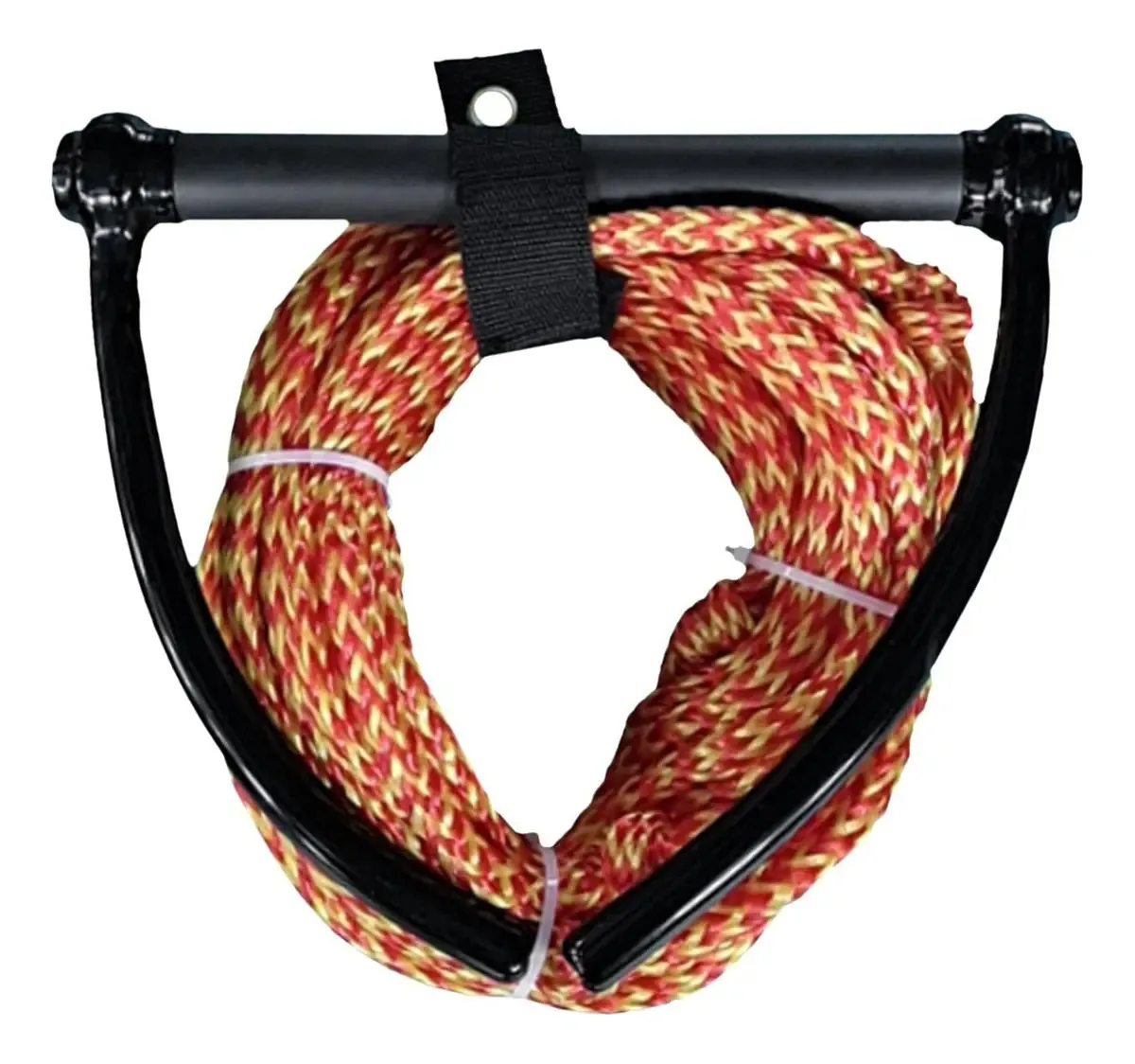 Corda de wakeboard para esportes aquáticos, corda de esqui com alça para wakeski, alças flutuantes, ideal para esqui aquático, wakeboard, joelheira