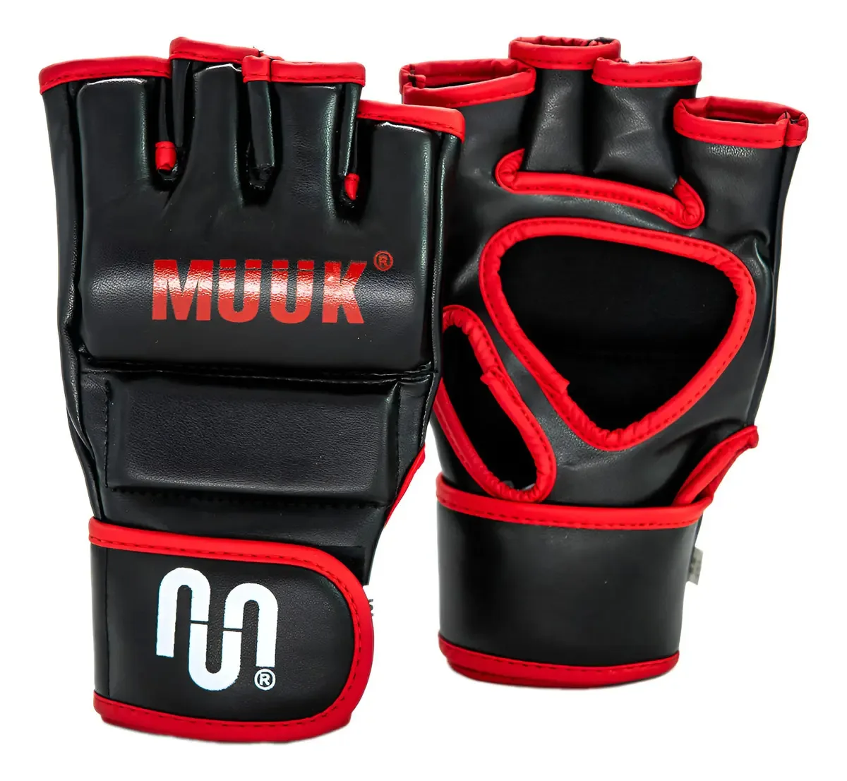 Luva Mma Ko Cor Vermelha Tamanho L