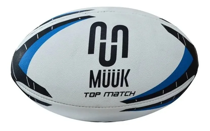 Match #5 Muuk Rugby Ball Color White