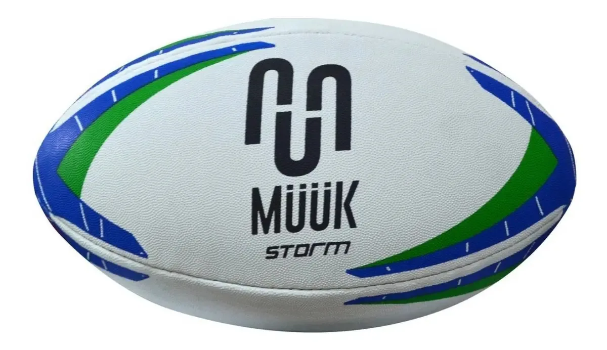 Bola de Rugby Storm #5 Muuk Cor branca