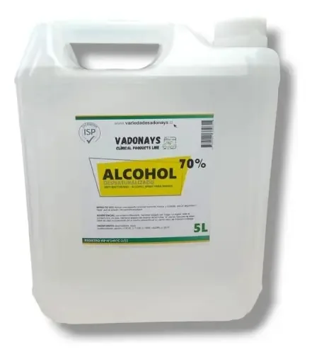 Álcool Higienizante 70% Galão de 5lt