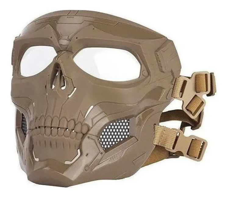 Máscara de Halloween Khaki Tactical Airsoft