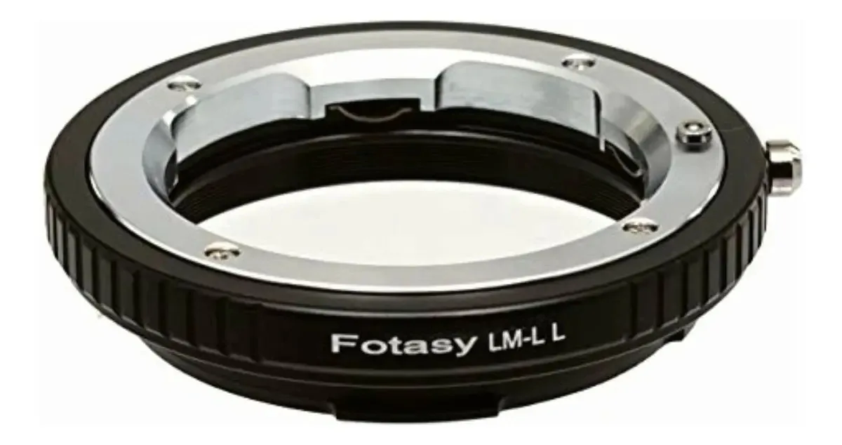 Adaptador de lente Fotasy Leica M para L, cobre, adaptador