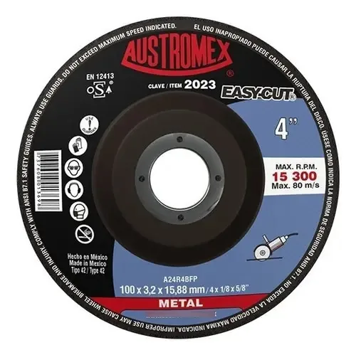 Disco De Corte Austromex 2023 Metal Ec 4