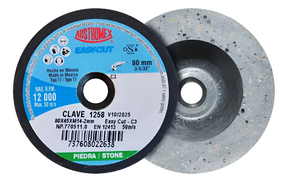 Copo de polimento Austromex 1258 3.5/32 PLG X M14.2
