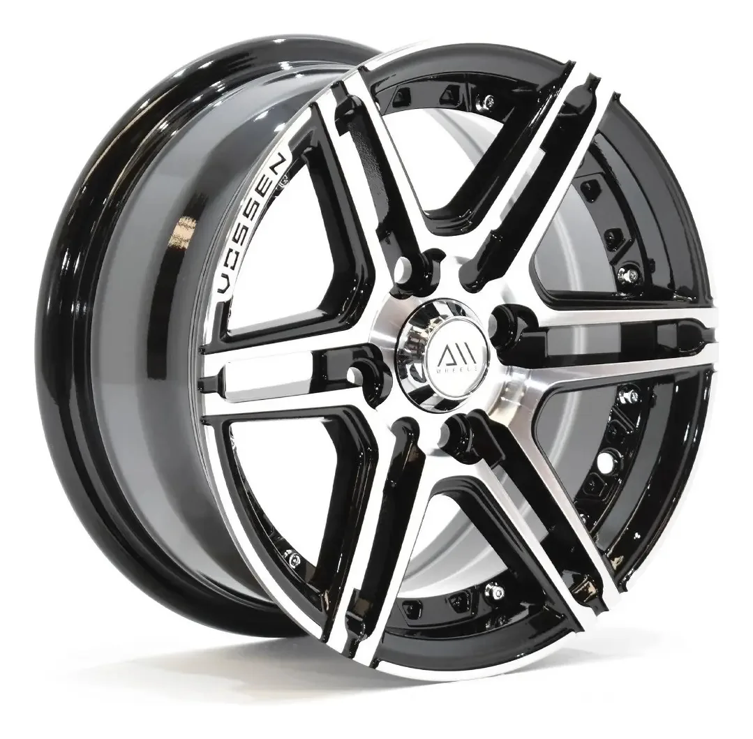 Preço de 13 rodas de golfe Tsuru Spark Chevy (4 rodas), cor usinada