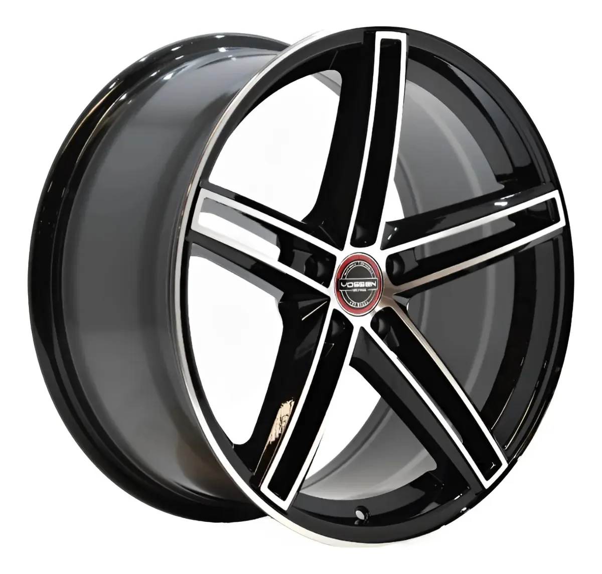 Rodas de golfe 18 5/100 Vento Jetta Stratus Polo (4 rodas) em cores usinadas