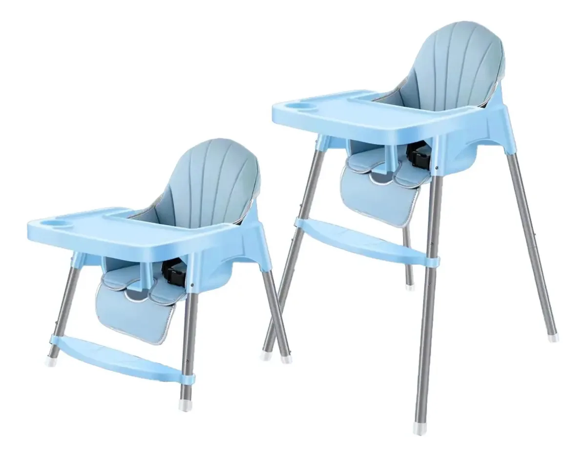 Cadeira de bebê Periquera Aeiou Q100 conversível para assento azul