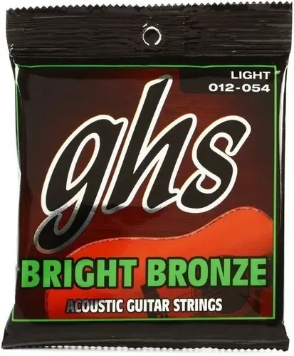 Corda Aço GHS Violão 012 Bright Bronze BB30L Niquelado