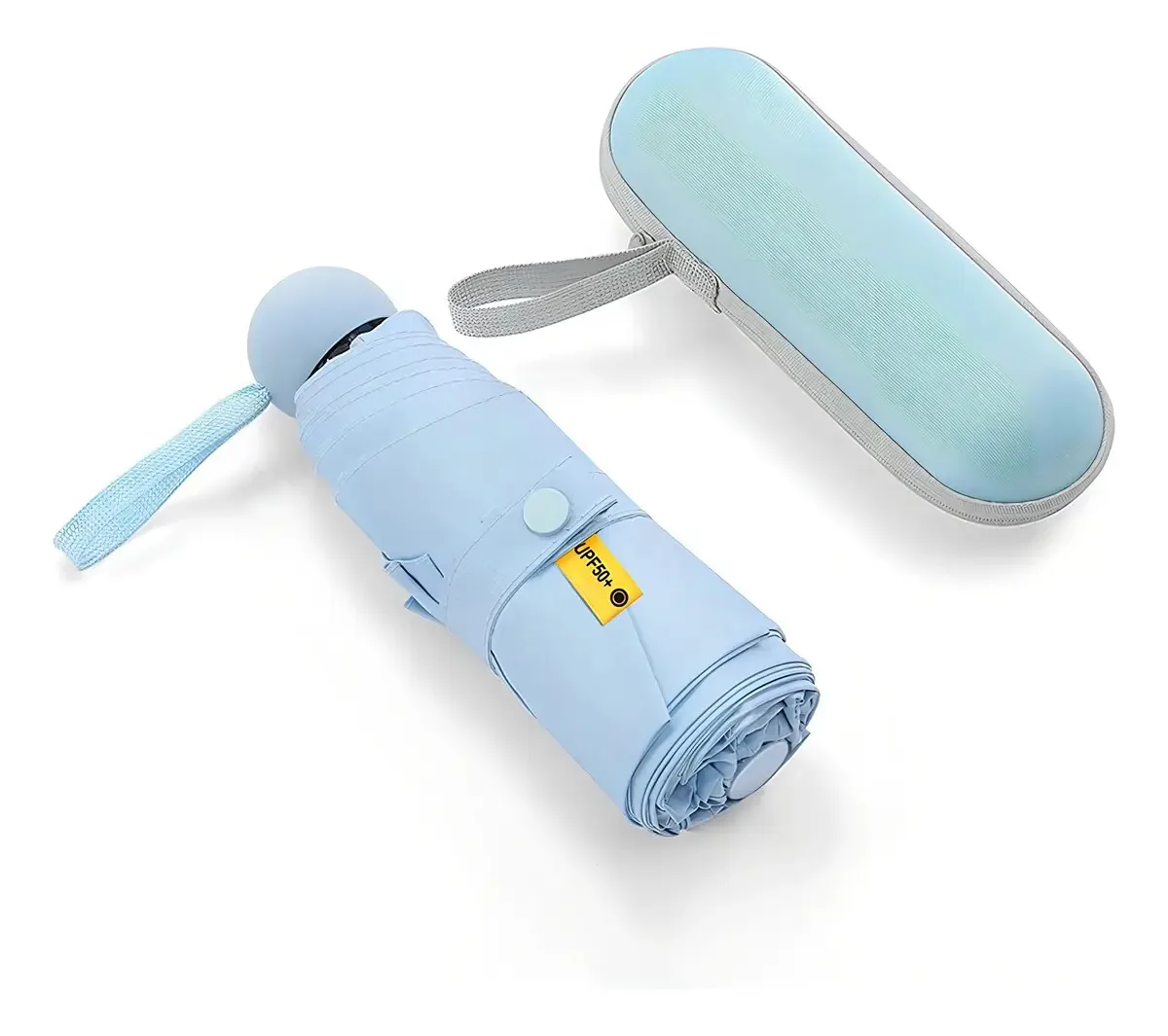 Guarda-chuva Uv De Viagem Sombrinhas Para Chuva De Bolso - Mini Guarda-chuva Sombrinha Proteção Uv De Viagem Para Mulher