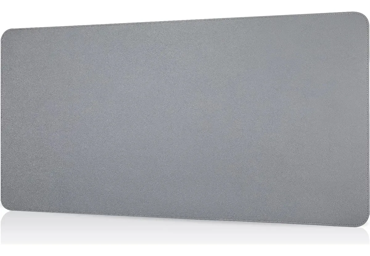 Tapete de mesa de couro durável e elegante