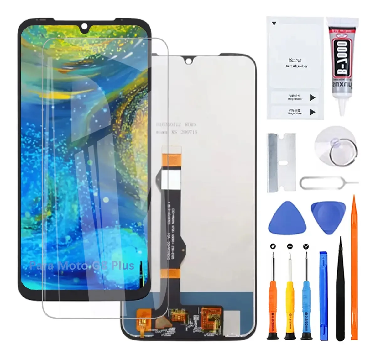 Tela para tela do Moto G8 Plus Xt2019