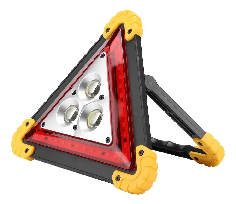 30w Luz De Alerta Sinal De Stop De Advertência De Triângulo Led Luz De Segurança De Emergência De Avaria De Automóvel Multifuncional