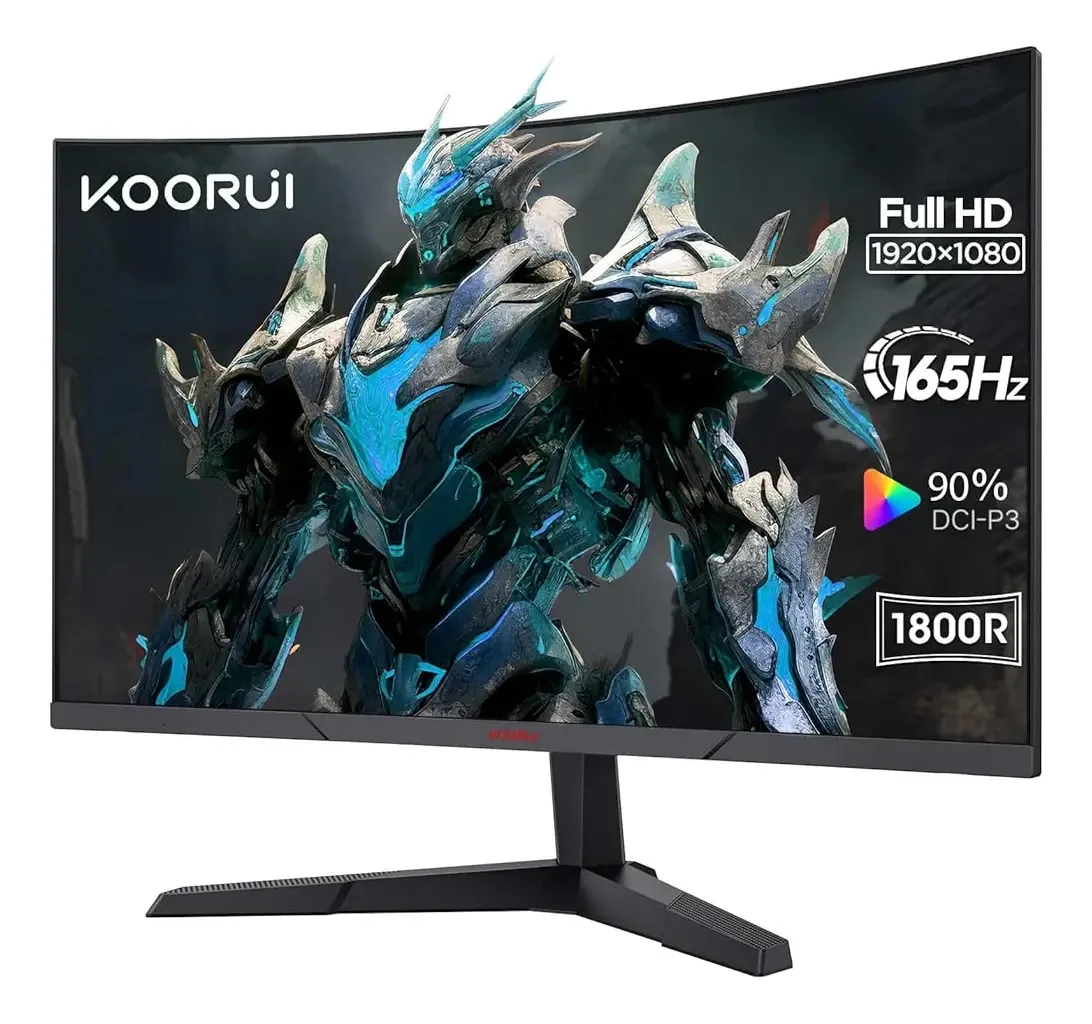 Monitor de computador Koorui de 24 polegadas - Monitor para