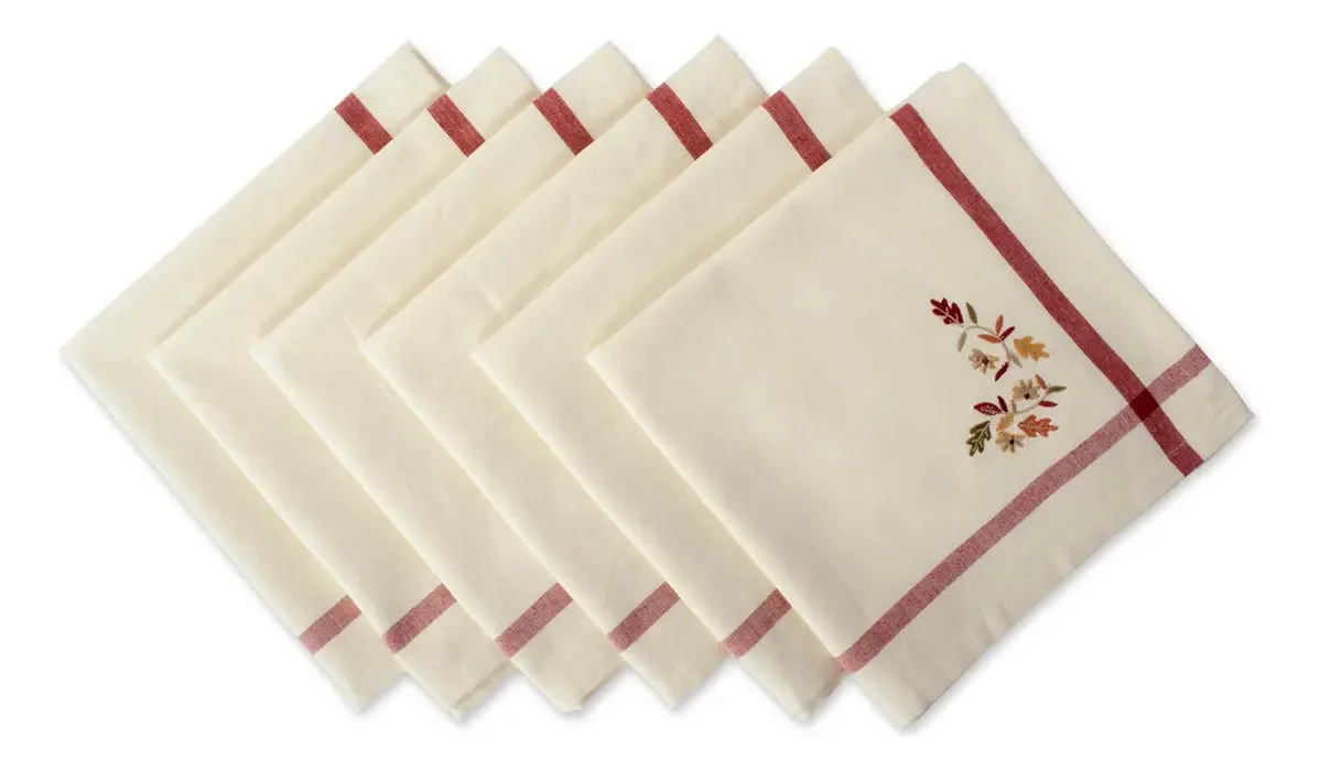 Toalha de mesa lavável 100% algodão Dii para festas e