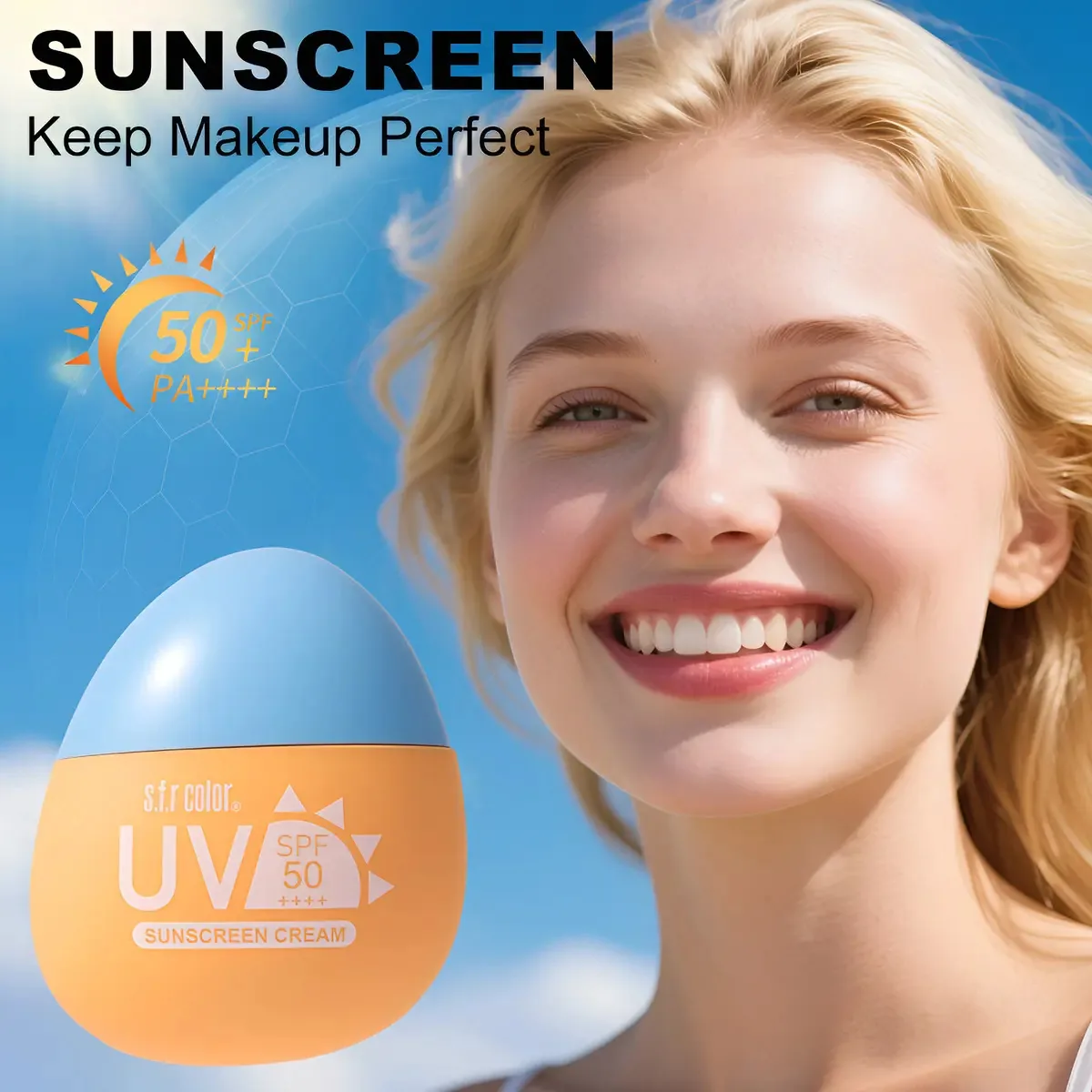 Protetores Solares Spf50+ Protetor Solar Facial E Corporal
