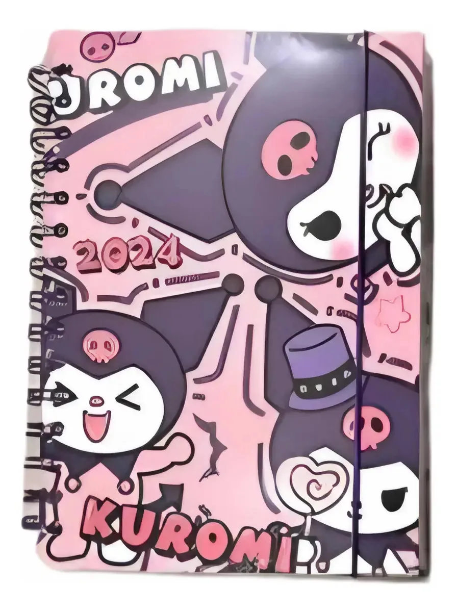 Diário de Kuromi Rosa 24 2024