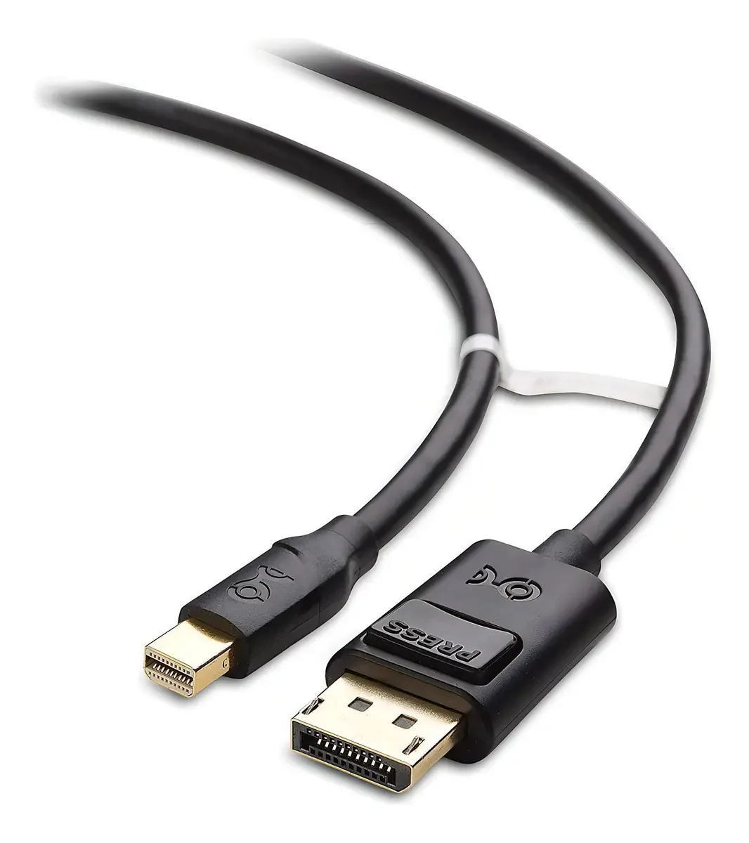 Cabo de áudio/vídeo Displayport para Mini Displayport | Preto