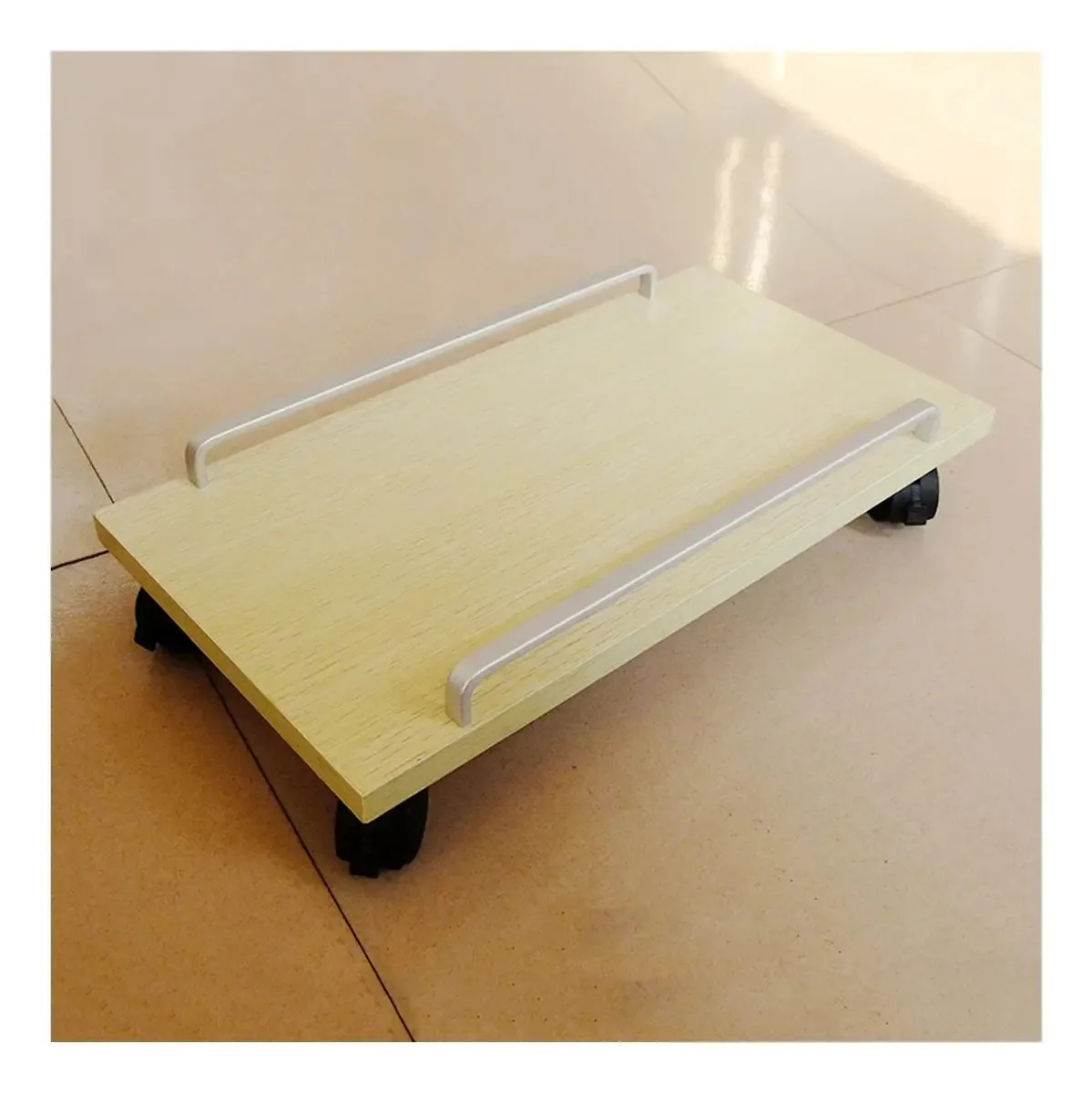 Suporte para PC UPC Suporte com Rodinhas, Suporte de Computador Pessoal Móvel, Suporte para CPU com Rodas embaixo da Mesa de Escritório em Casa, Carrinho para Torre de Computador