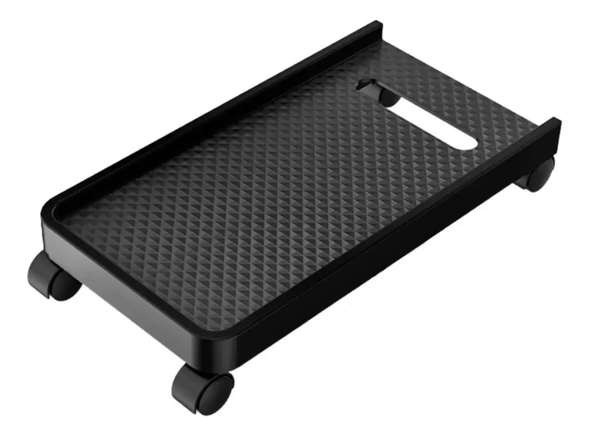 Suporte para PC Suporte para Torre de Computador, Suporte UPC, Computador UPC Suporte Carrinho com Lados Protetores, Suporte UPC com 4 Rodas. Suporte para Torre de Computador
