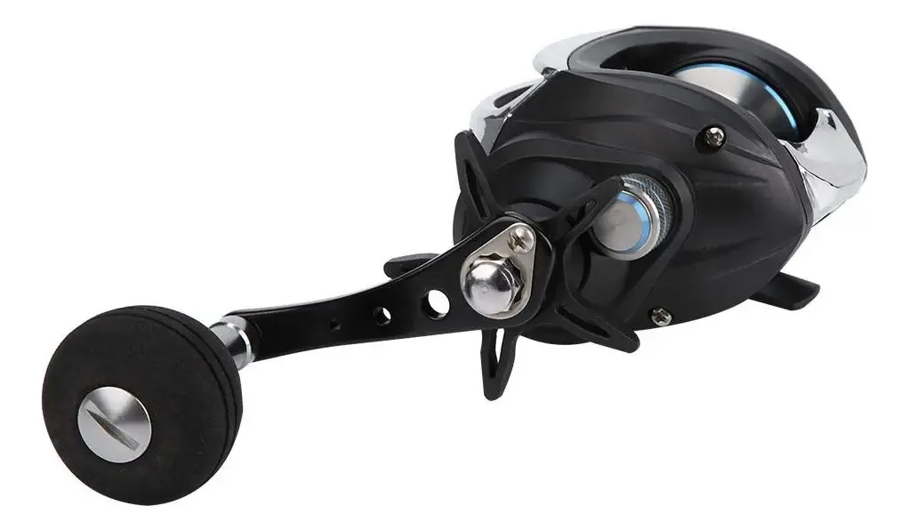 Vgeby Carretel de Pesca, Carretel Casting Gota de Água Roda de Pesca Acessório de Pesca para Água Salgada (14.30 * 8.30 * 5.50cm-left-hand) Carretéis de Pesca Baitcasting