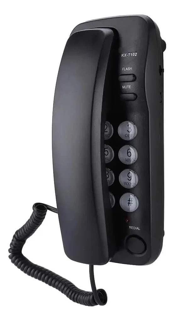 Telefone com fio, extensão telefônica de linha fixa Mo