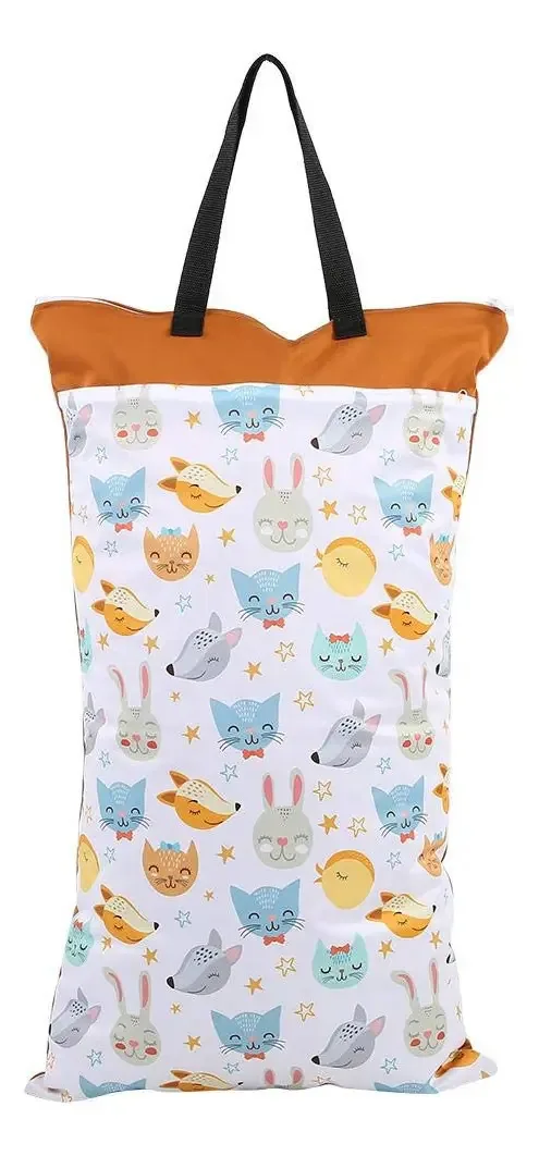 Bolsa Grande para Pendurar Fraldas de Pano Secas e Molhadas para Fraldas Reutilizáveis ou Lavanderia Bolsa Reutilizável para Fraldas de Pano Secas e Molhadas(#1)