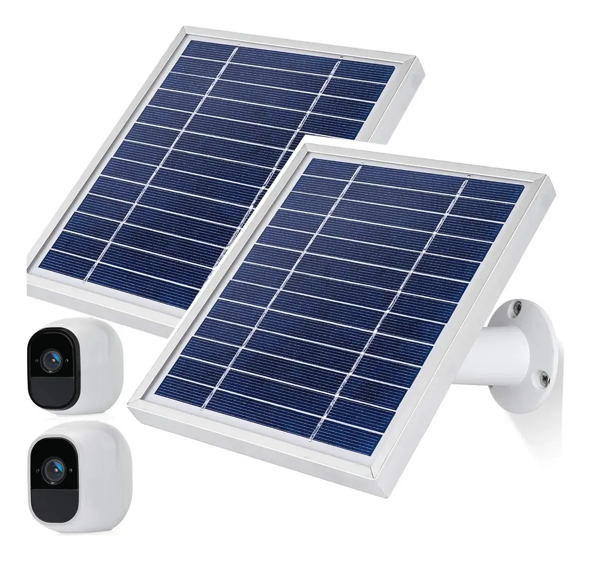 Pacote de 2 painéis solares Arlo Pro/Pro2, prata