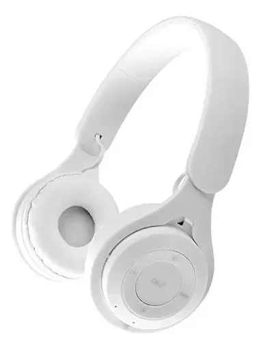 Fones de ouvido TELIKPER, modelo X1, cor preta, com luz LED azul, 2 pares, som surround, design ergonômico, conectividade Bluetooth.